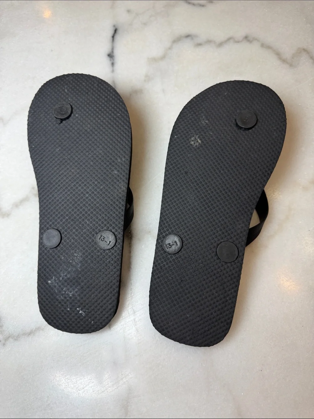 Black Kids Flip Flops